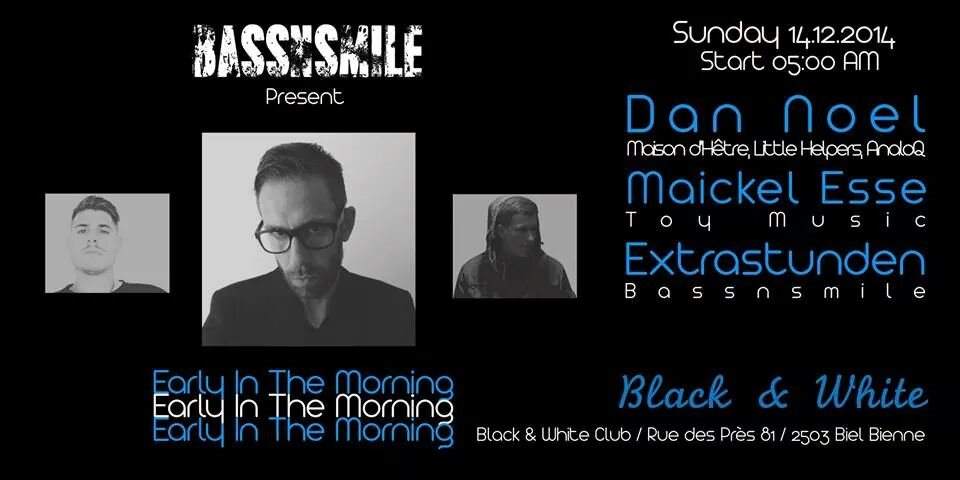 Bassnsmile present 'Early In The Morning' Part V - Página frontal