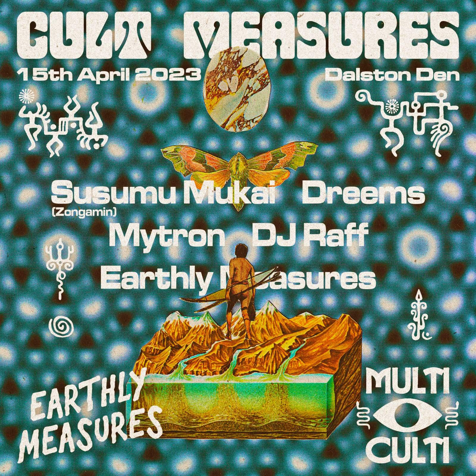 Multi Culti & Earthly Measures: The Return of Cult Measures - Página frontal
