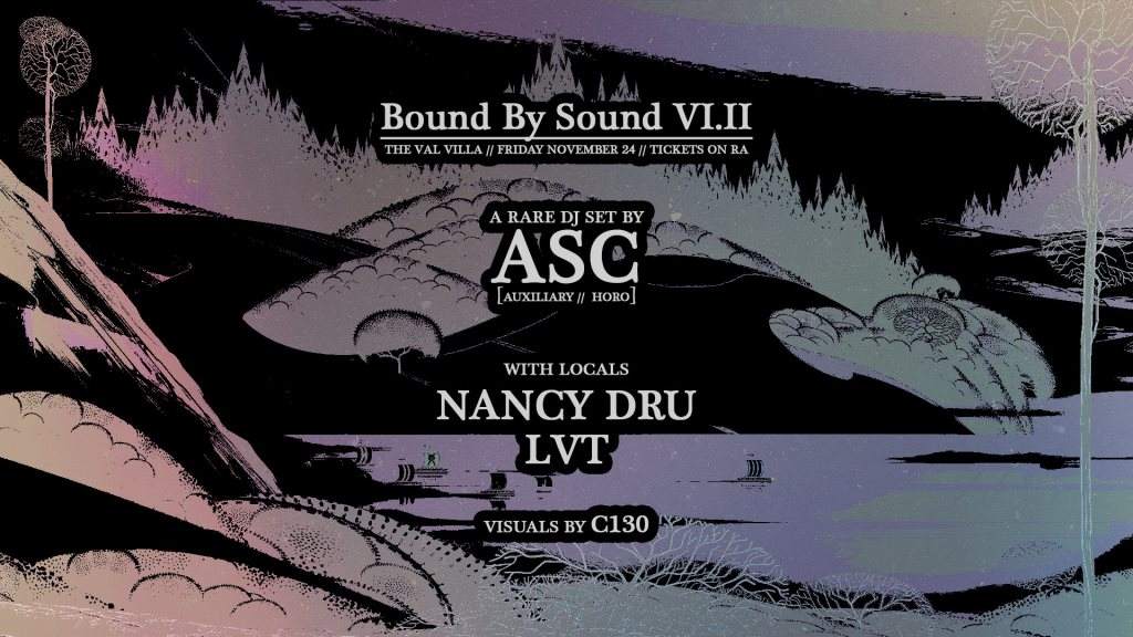 Bound By Sound VI.II: ASC [Auxiliary // Horo] with Nancy Dru, LVT - Página frontal