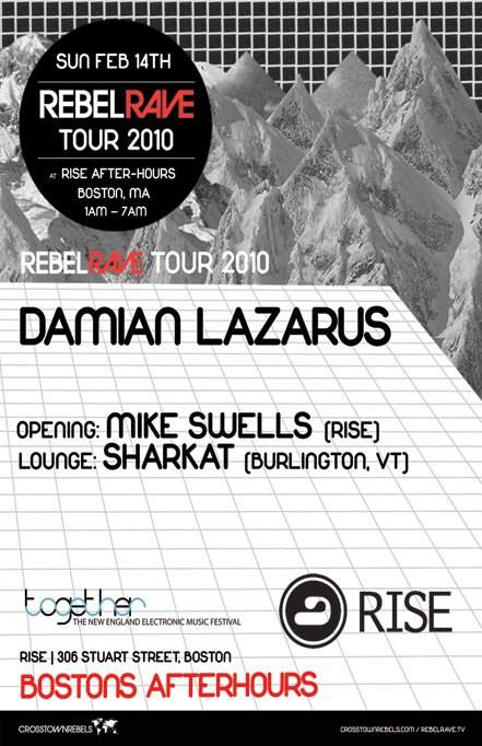 Together with Damian Lazarus and Mike Swells - Página frontal