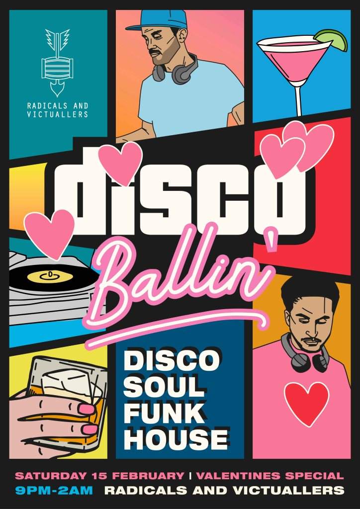 Disco Ballin' Valentines Special (Free Entry) - Página frontal