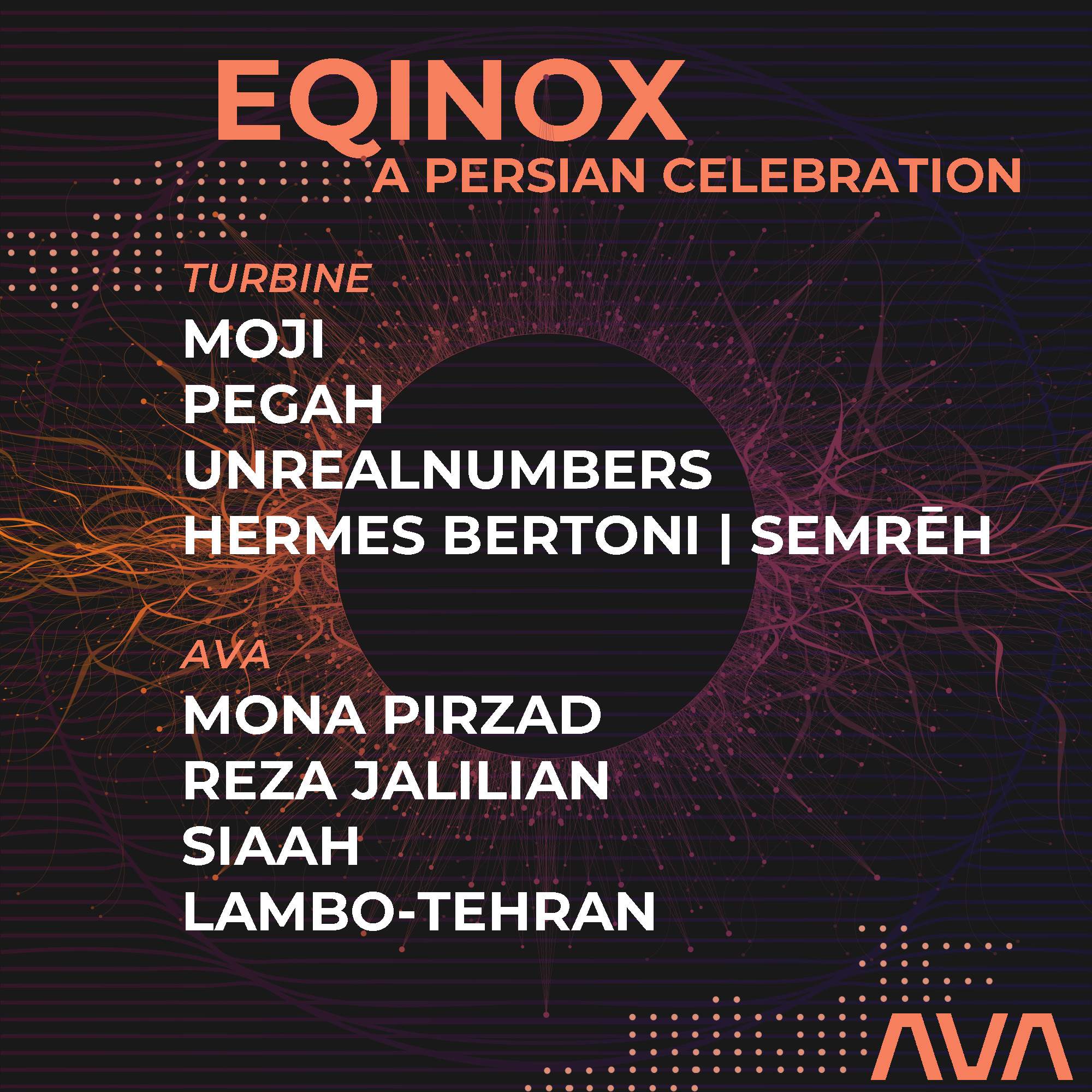 Equinox: A Persian Celebration - フライヤー表
