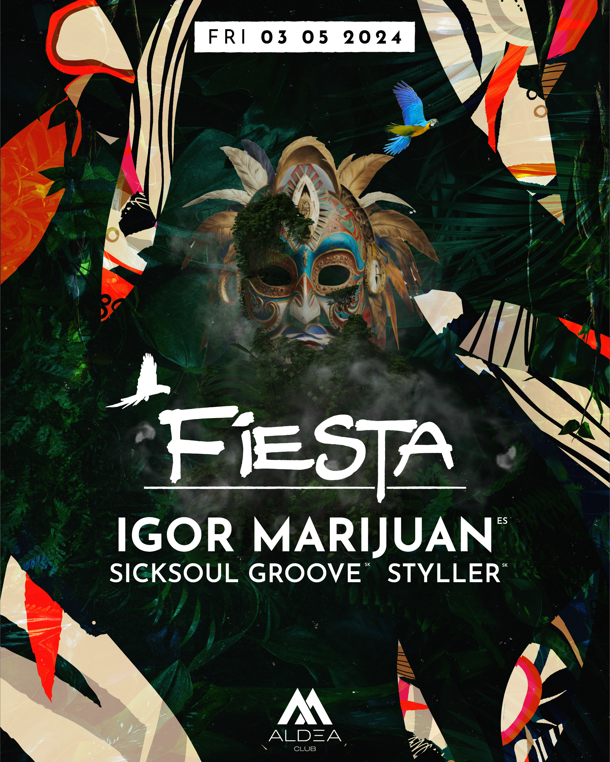 Fiesta w. Igor Marijuan - Página frontal