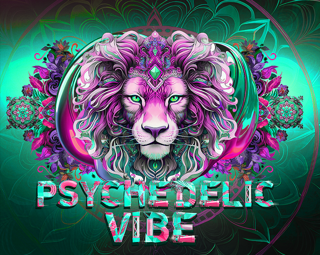 Psychedelic Vibe - フライヤー表