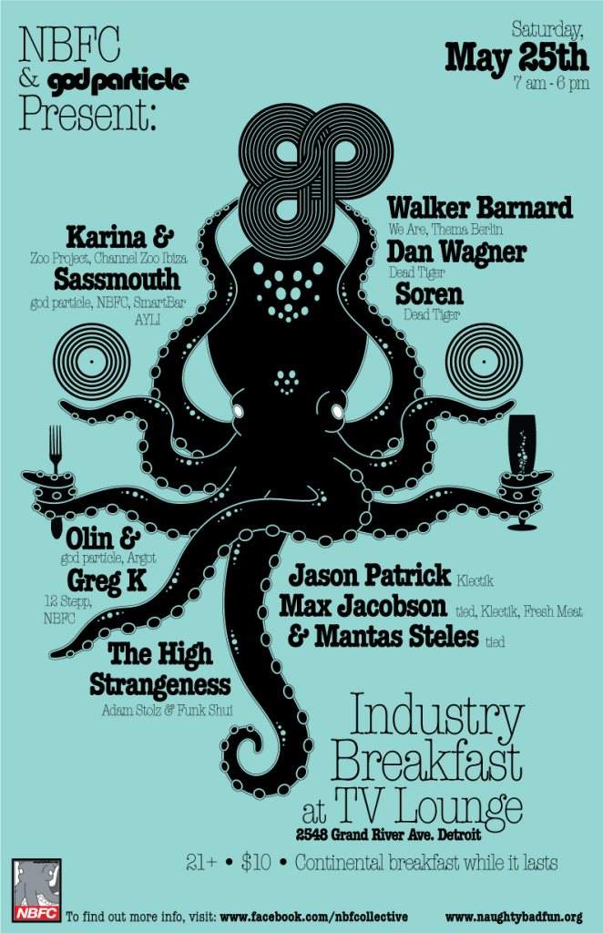 Nbfc and god Particle presents: Industry Breakfast at TV BAR - Página frontal