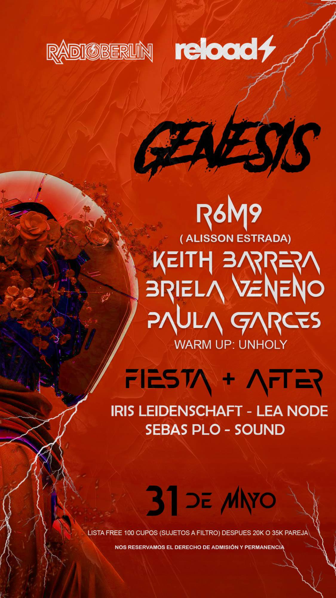 Genesis- Radio Berlin at Nuevo Radio Berlin, Bogotá