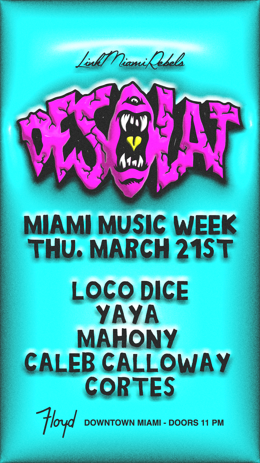 Desolat: Miami Music Week - Página frontal