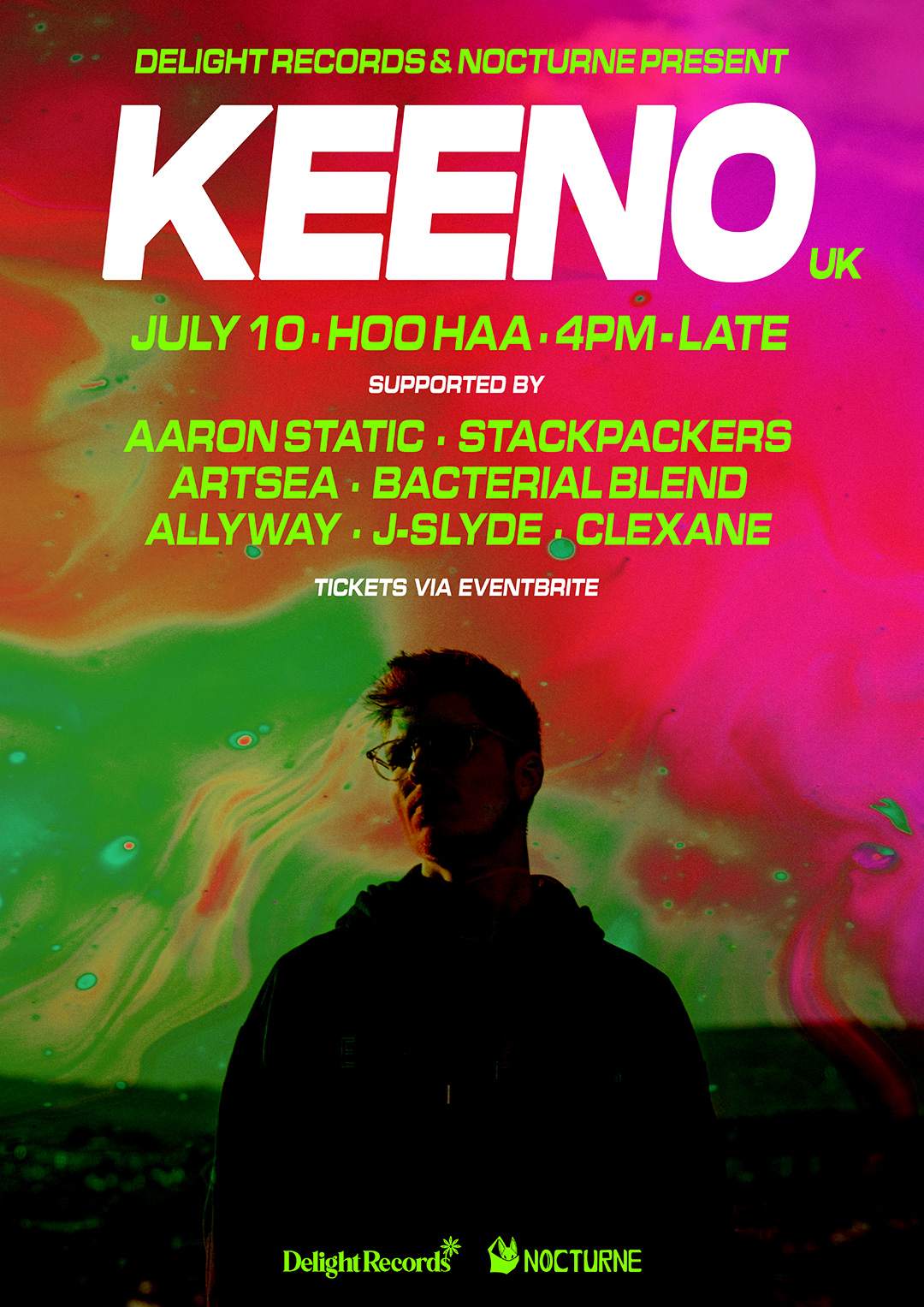 Keeno (UK) - Drum n Bass Day Party - Página frontal