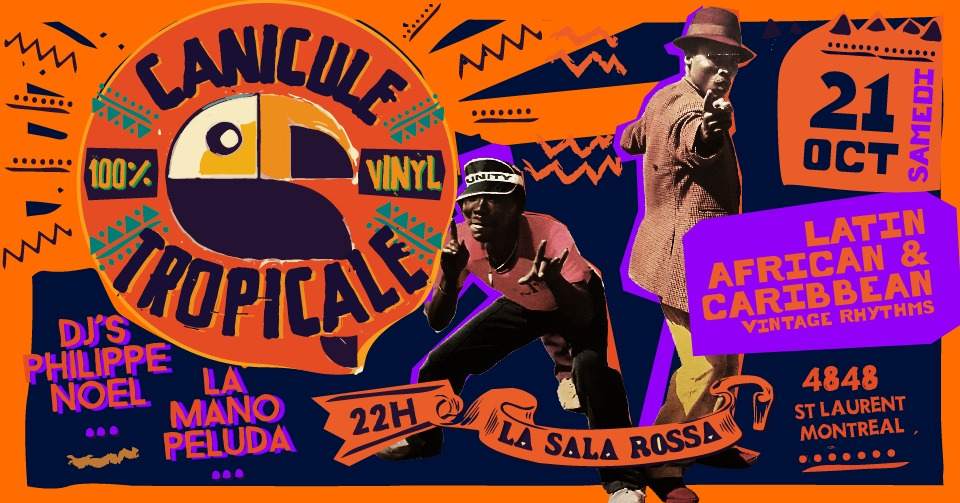 CANICULE TROPICALE ★ African, Brazilian, Latin & Caribbean Vintage Sounds ★ - Página frontal