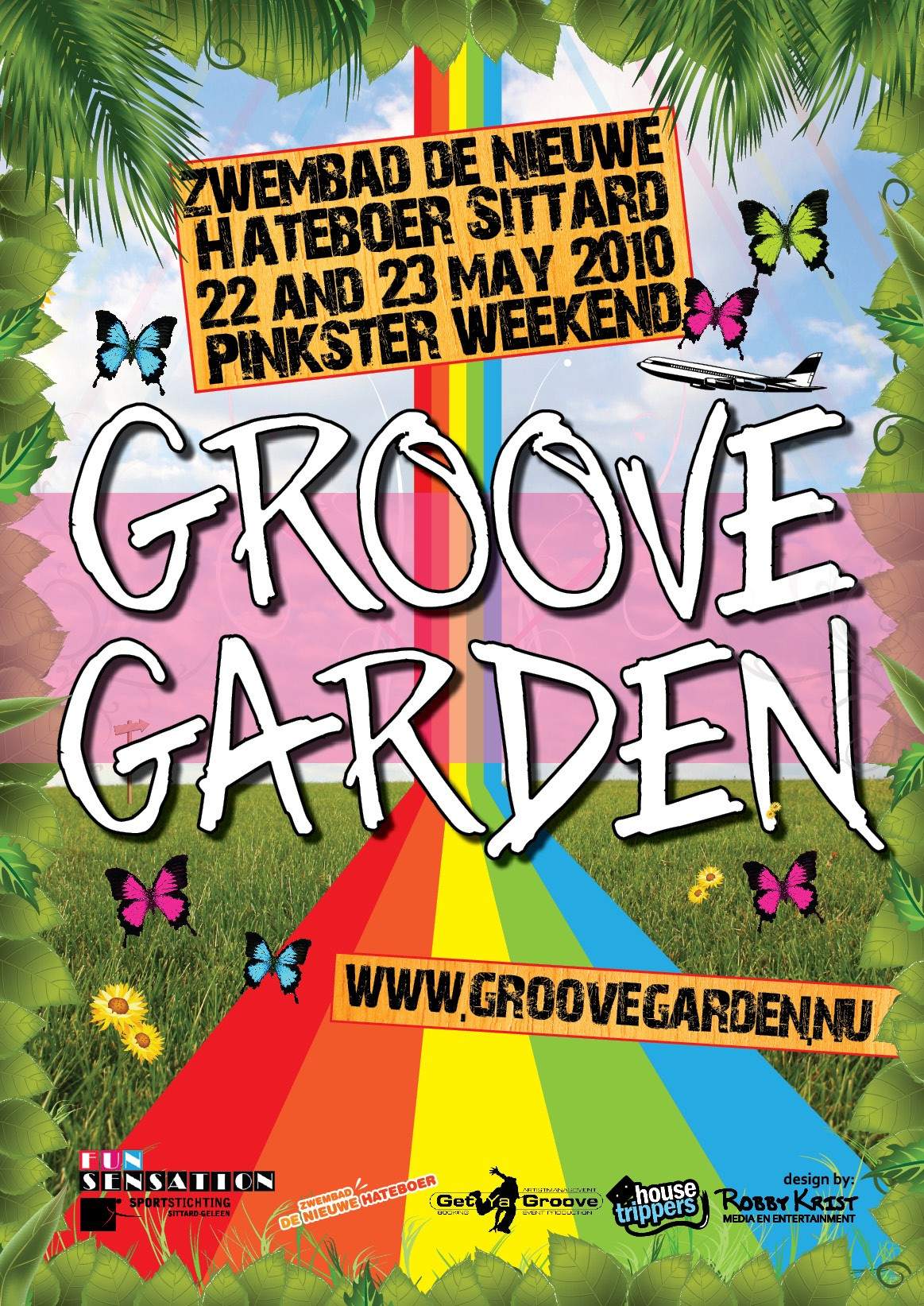 Groove Garden - Saturday - フライヤー表