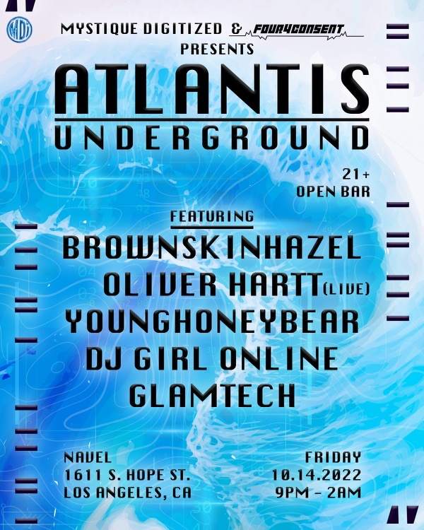 Atlantis Underground - フライヤー表