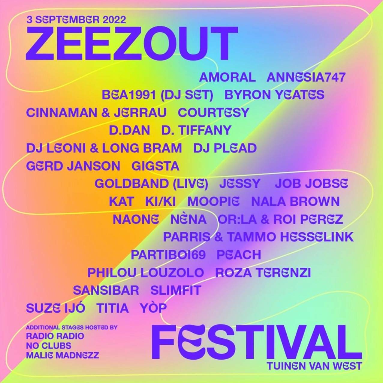 ZeeZout Festival 2022 - Página frontal
