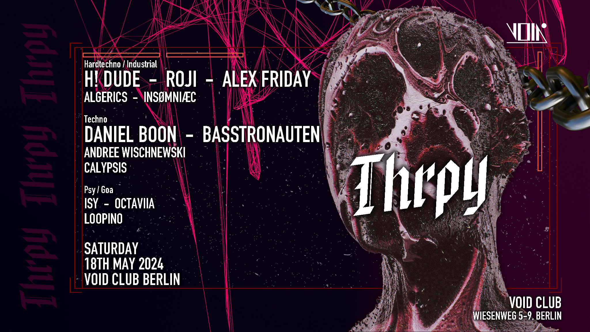 THRPY w./ H! Dude, ROJI, Alex Friday, Daniel Boon, Basstronauten at ...