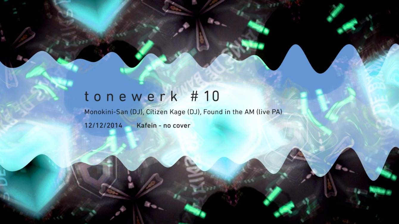 Tonewerk #10 - フライヤー表