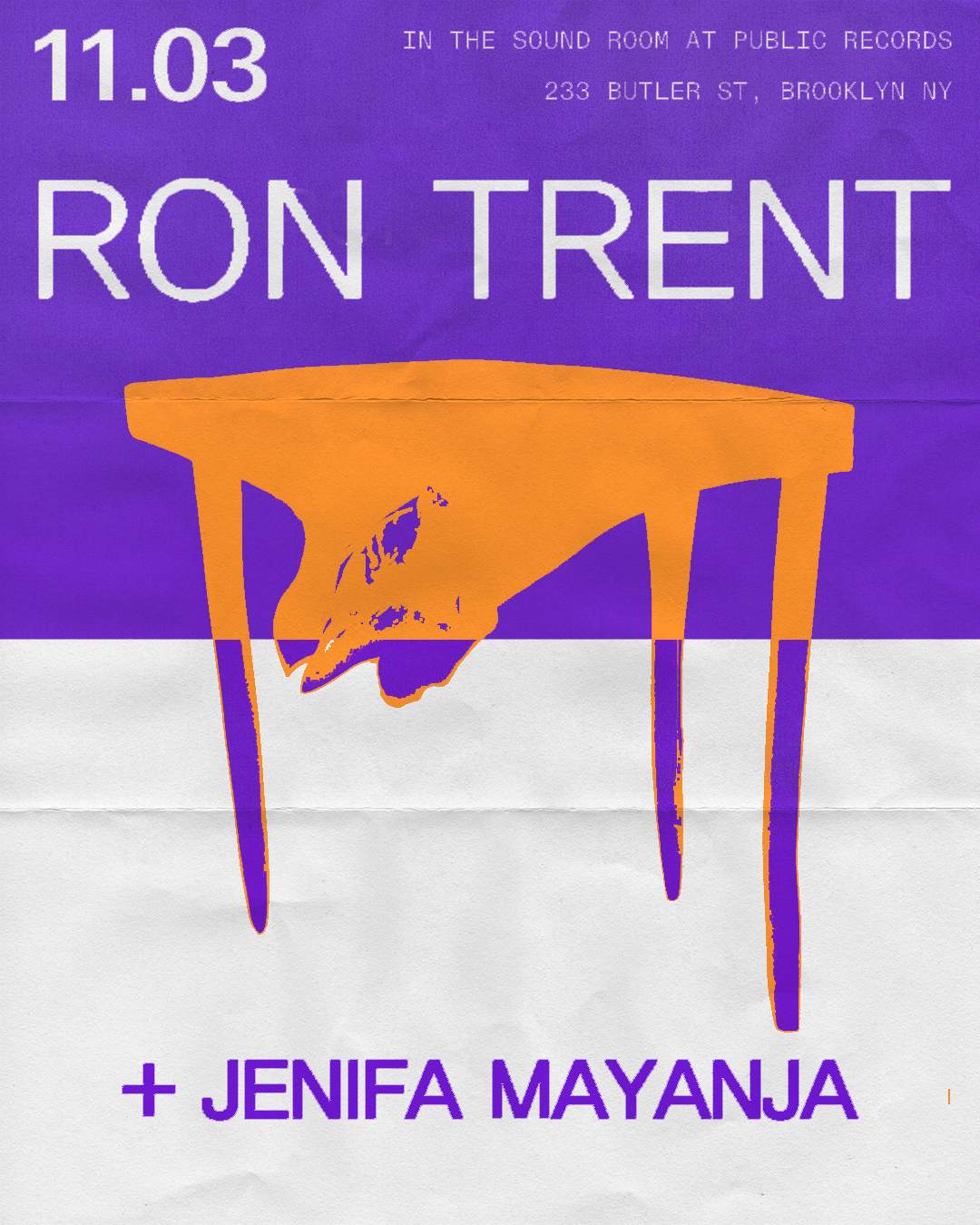 Ron Trent + Jenifa Mayanja - Página frontal