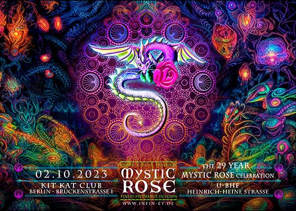 The 29 Year Mystic Rose Celebration meets Liquid Soul - フライヤー表
