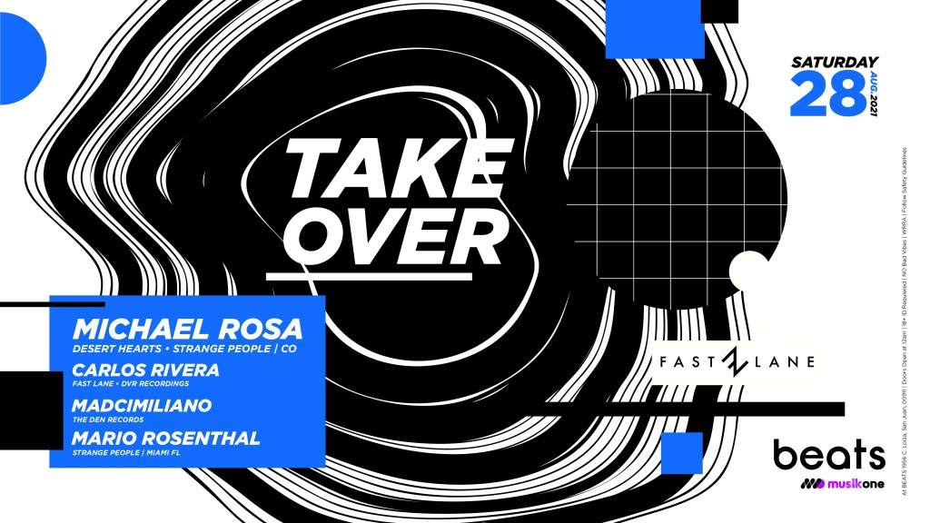 Take Over Ft Michael Rosa en Beats Club, Puerto Rico