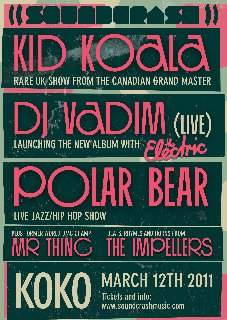 Kid Koala live AV Set - The Electric Album Launch - Página frontal