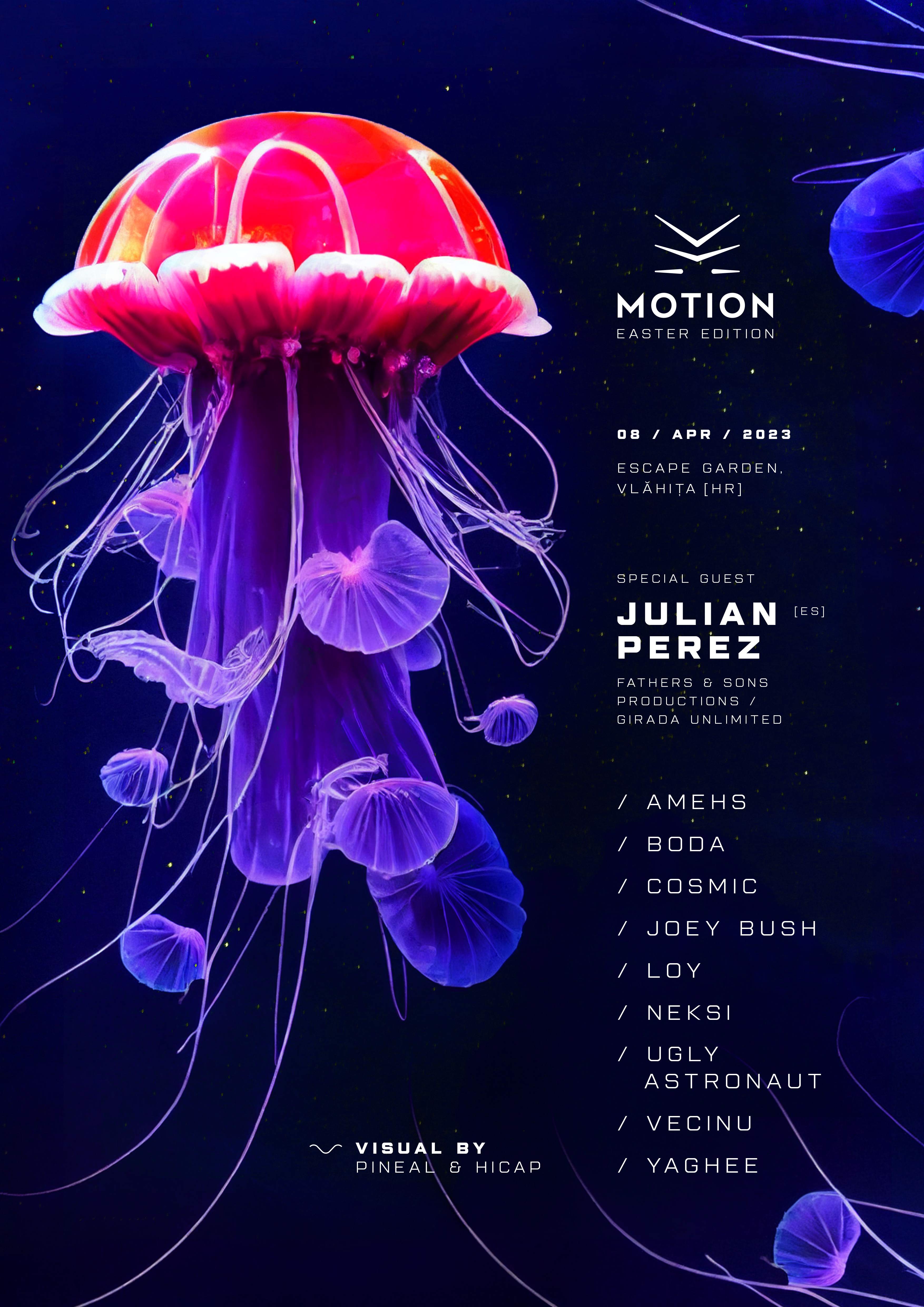 Motion Easter Edition with Julian Perez / LOy - Página frontal