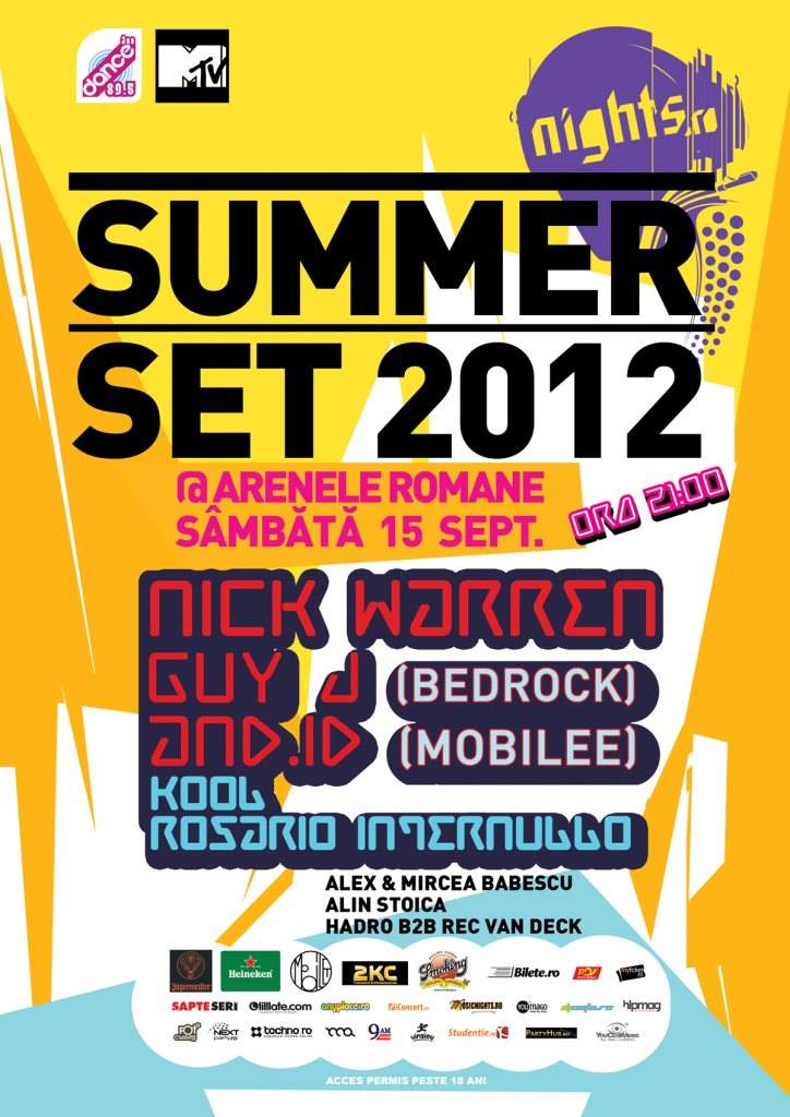 Summer Set 2012 - Página frontal