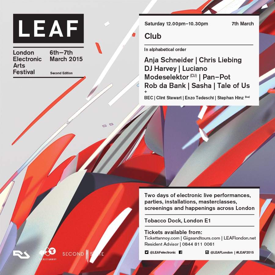 LEAF Club - Página frontal