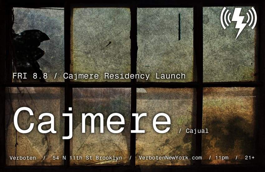 Cajmere [residency launch] / Motez / Shiba San - Página trasera