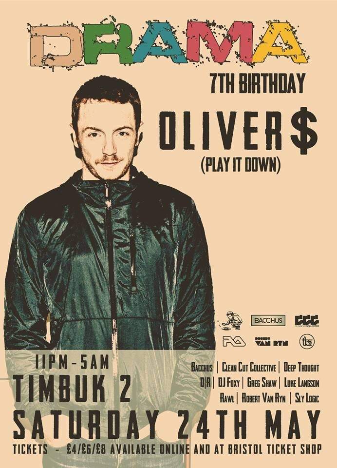 Drama's 7th Birthday with Oliver $ and Friends$ - Página frontal