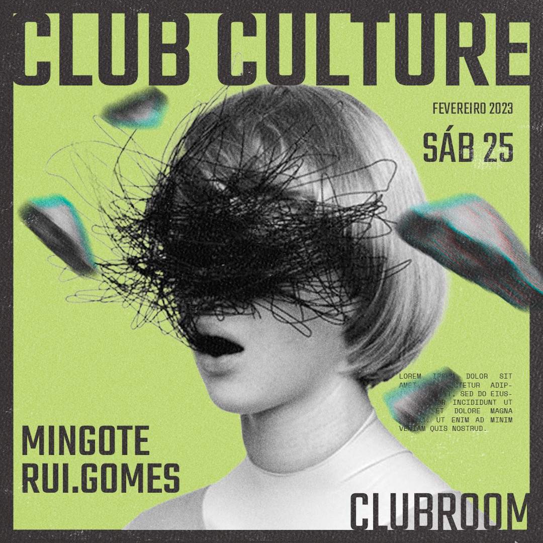 ClubCulture Clubroom W/ Mingote & Rui.Gomes - Página frontal