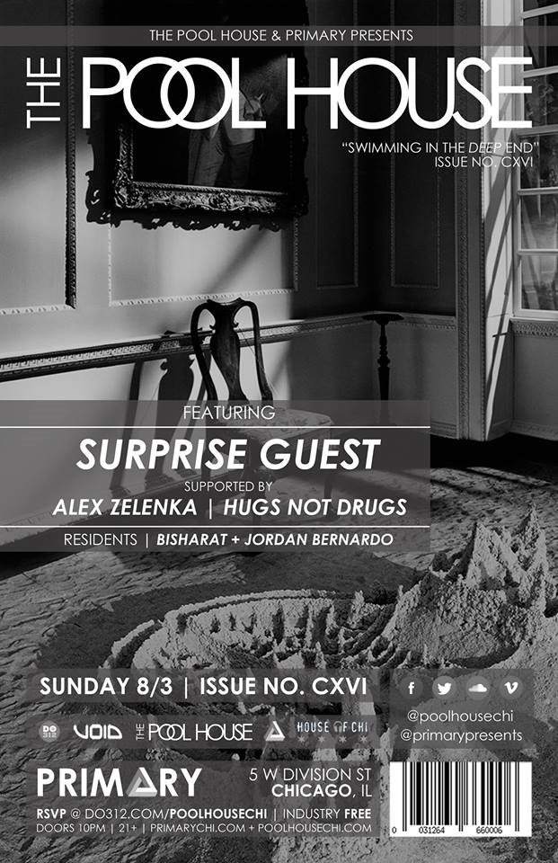 The Pool House Cxvi Feat. Surprise Guest, Alex Zelenka, & Hugsnotdrugs - Página frontal
