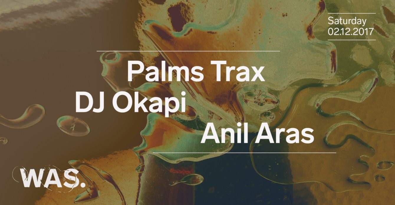 Palms Trax, DJ Okapi, Anil Aras - Página frontal