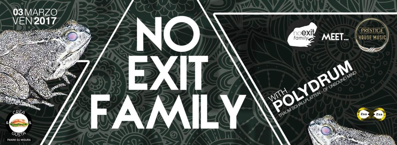 No Exit Family - Página frontal