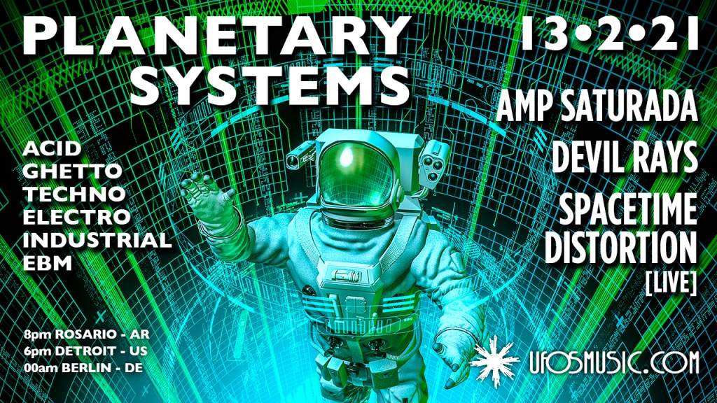 Planetary Systems by Ufos Music - フライヤー表