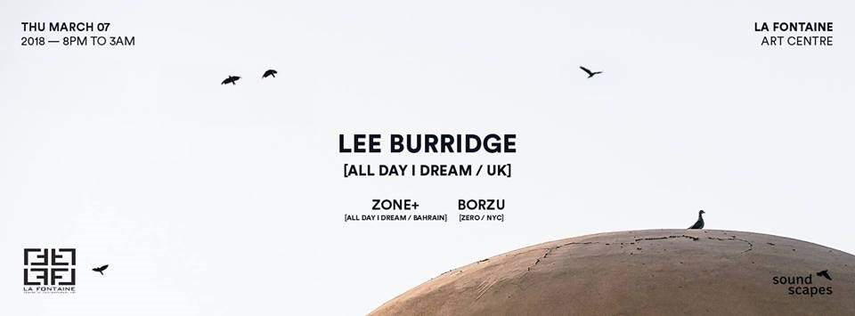 Soundscapes presents Lee Burridge - フライヤー表