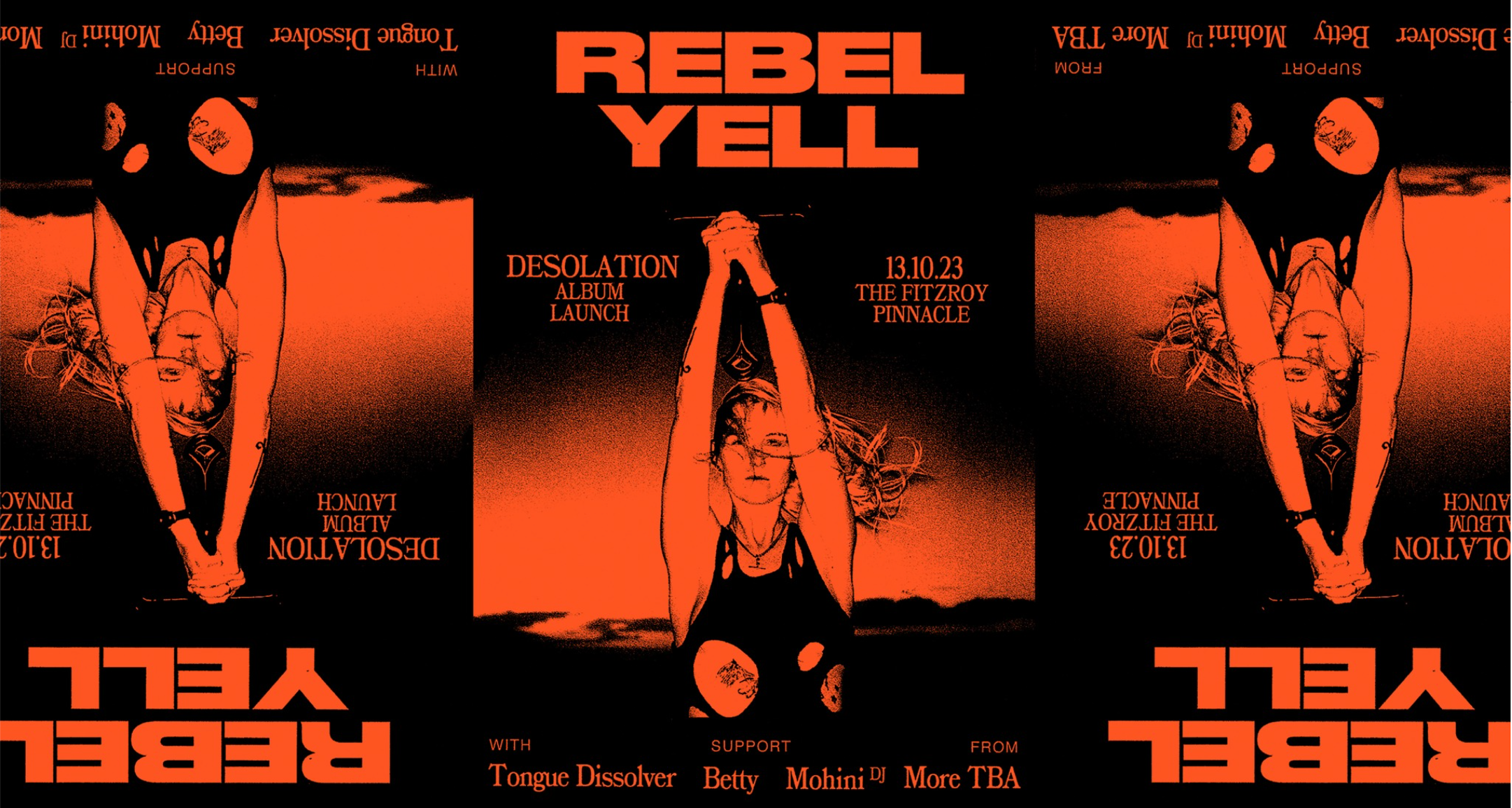 Rebel Yell 'Desolation' Album Launch - Página frontal