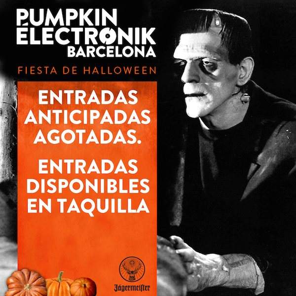 Pumpkin Electronik Barcelona - フライヤー表