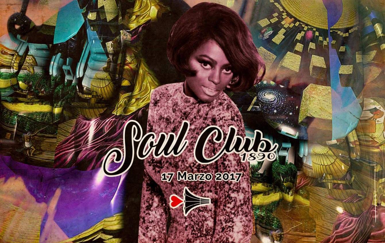 Soul Club with Salvatore Stallone - フライヤー表