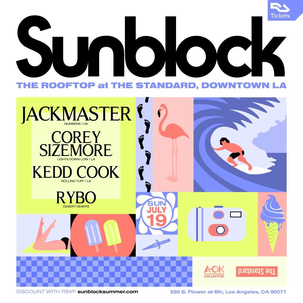 Sunblock with Jackmaster - Página frontal