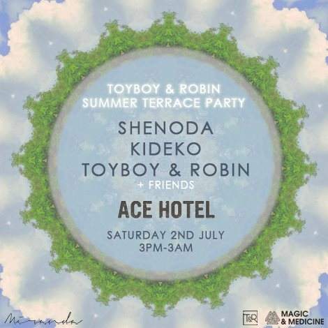 Magic and Medicine; Toyboy & Robins Terrace & Loft Party - フライヤー表