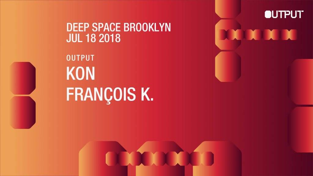 Deep Space Brooklyn - Kon/ François K - Página frontal
