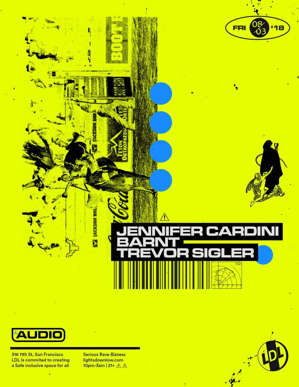 Lights Down Low Sf Feat. Jennifer Cardini and Barnt - Página frontal