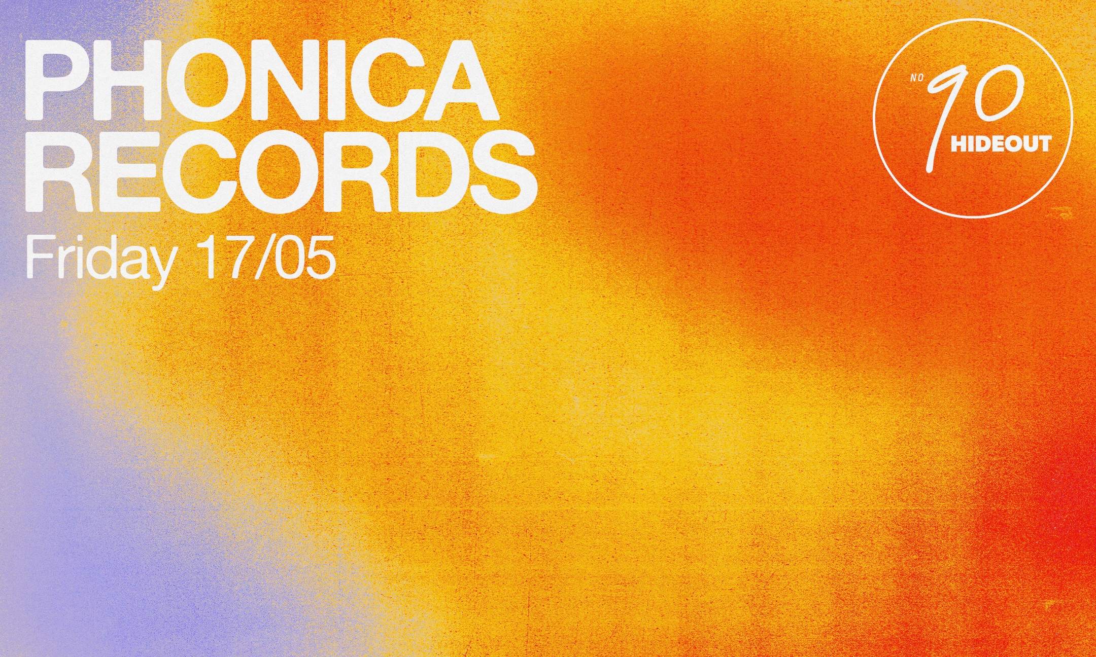 No90 presents: Phonica Records - Página frontal