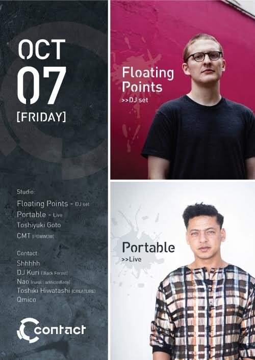 Floating Points, Portable - フライヤー表