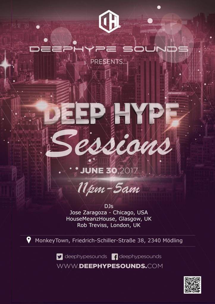 Deep Hype Sessions - Página frontal