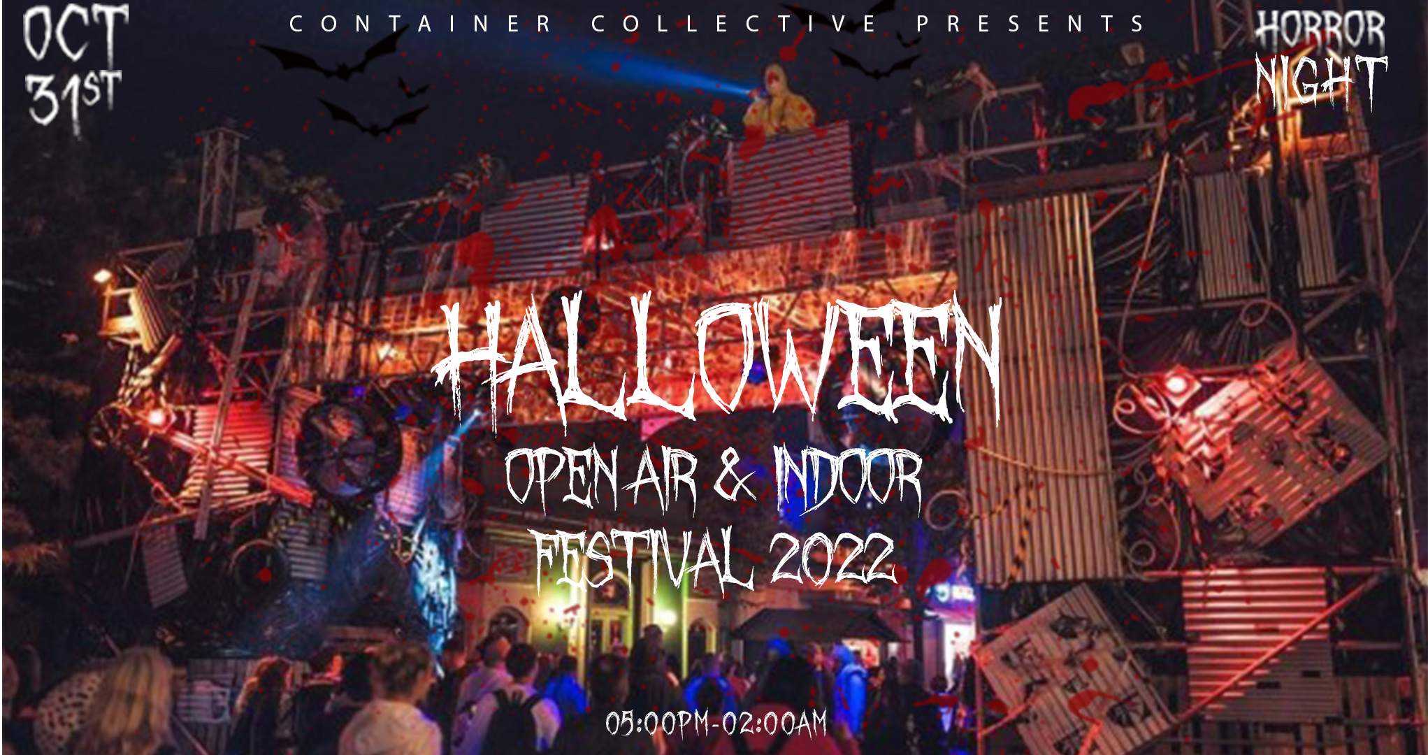 Halloween Open Air & Indoor Festival Munich - フライヤー表