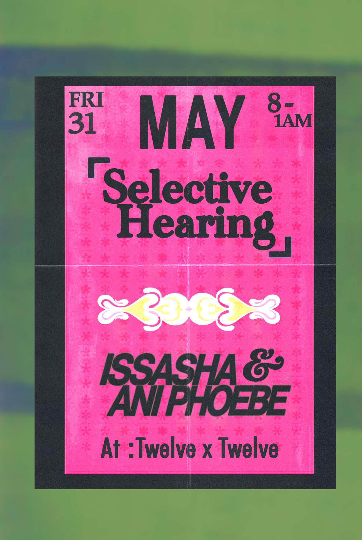 Selective Hearing:Issasha & Ani Phoebe - Página trasera