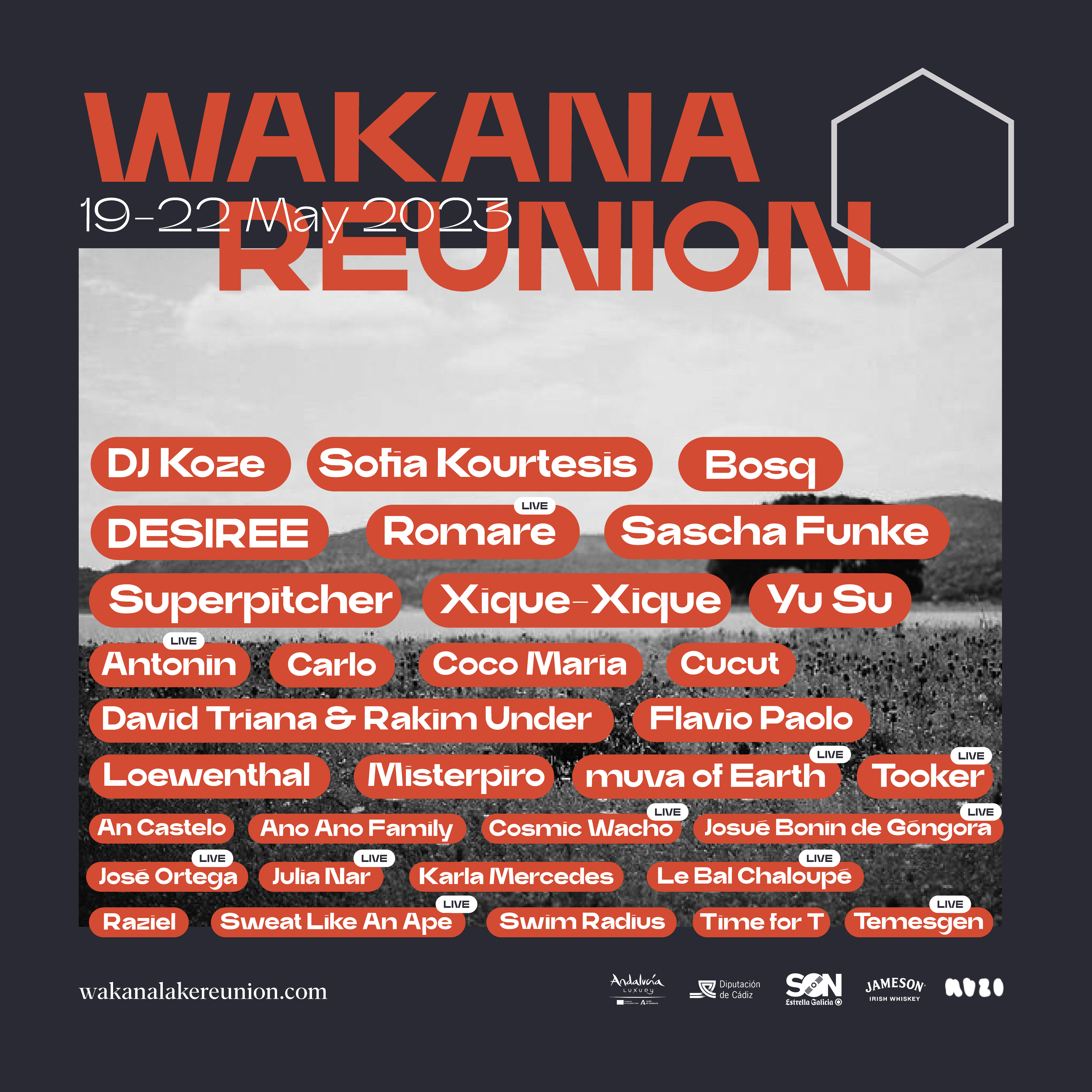 Wakana Reunion 2023 - フライヤー表