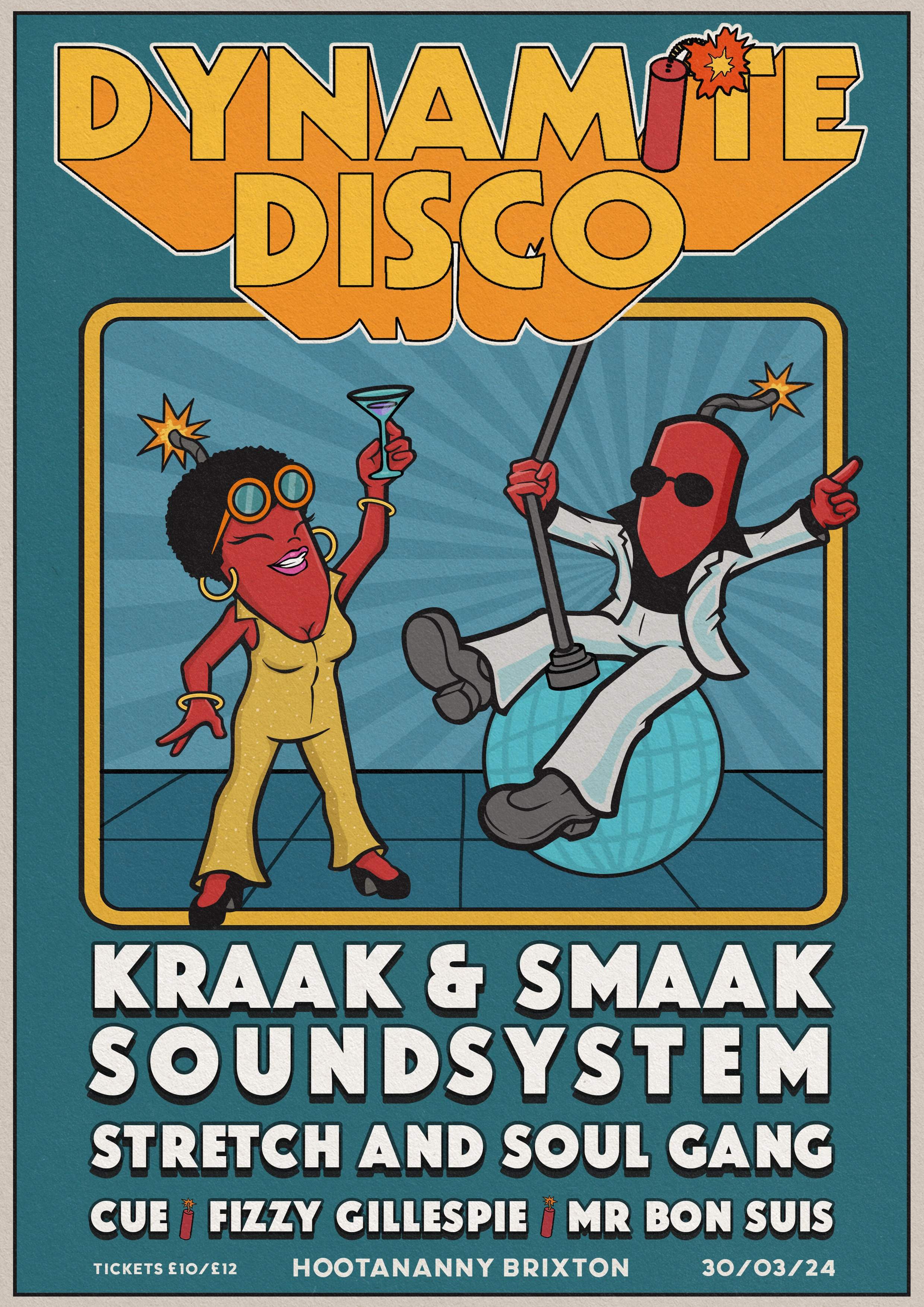 Dynamite Disco: Kraak & Smaak Soundsystem, Nic Hanson - Página frontal