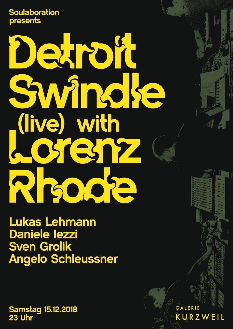 Soulaboration pres. Detroit Swindle (Live) with Lorenz Rhode - フライヤー表