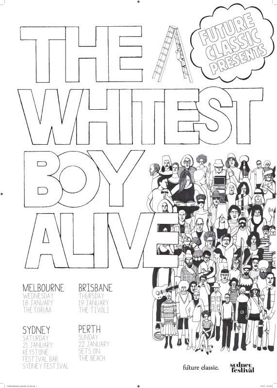 Future Classic presents: The Whitest Boy Alive - Sydney Festival - Página frontal
