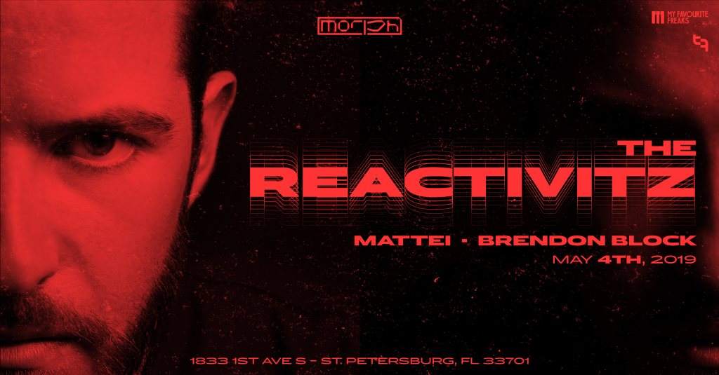 The Reactivitz/ Mattei/ Brendon Block - フライヤー表